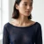 Lumusae Cashmere Gossamer Boatneck Top