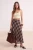 Noa Maison Plaid Cotton Maxi Skirt