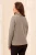 Tribal Grey Mix Cotton Stripe Sweater