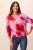 Tribal Pansy Crewneck Sweater