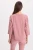 XCVI Dusty Rose Slub Jersey Pleated Shoulder Top