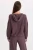 XCVI Latte Cotton Crepe Knit Zip Jacket