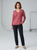 Nally & Millie Soft V-Neck Top