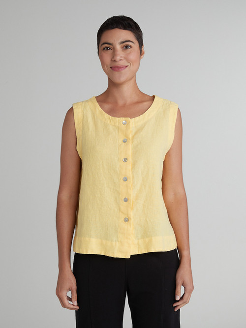 【miandmou】cotton vest blouse 【4L】ミーアンドモウ miandmou】cotton vest blouse 【4L】ミーアンドモウ