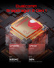 Nubia RedMagic 7 5G Dual 128GB 12GB RAM Factory Unlocked (GSM Only | No CDMA - not Compatible with Verizon/Sprint) - Obsidian