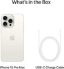 Apple iPhone 15 Pro Max 512GB 5G Physical DUAL SIM A3108 Unlocked (GSM Only | No CDMA) Global – White Titanium