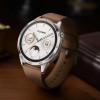 Huawei Watch GT 4 B19L 46mm Bluetooth Smartwatch 1.43"  AMOLED Screen Leather Strap - Brown