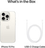 Apple iPhone 15 Pro 512GB 5G Physical DUAL SIM A3104 Unlocked (GSM Only | No CDMA) Global – White Titanium