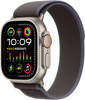 Apple Watch Ultra 2 [GPS + Cellular 49mm] Smart Watch w/ Titanium Case, Trail Loop S/M, Fitness Tracker, Precision GPS, Action Button, Extra-Long Battery Life, Dual Speakers - Blue/Black