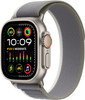 Apple Watch Ultra 2 [GPS + Cellular 49mm] Smart Watch w/ Titanium Case, Trail Loop M/L, Fitness Tracker, Precision GPS, Action Button, Extra-Long Battery Life, Dual Speakers - Green/Gray