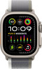 Apple Watch Ultra 2 [GPS + Cellular 49mm] Smart Watch w/ Titanium Case, Trail Loop M/L, Fitness Tracker, Precision GPS, Action Button, Extra-Long Battery Life, Dual Speakers - Green/Gray