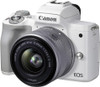 Canon EOS M50 Mark II Mirrorless Camera EF-M 15-45mm f/3.5-6.3 IS STM Lens Kit - White