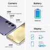 Samsung Galaxy S24 5G S926B/DS 256GB 12GB RAM AI Smartphone Factory Unlocked Global Model - Cobalt Violet
