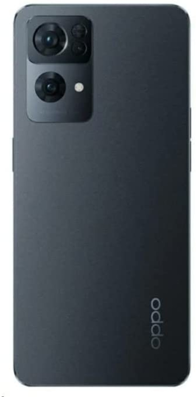  Oppo Reno Dual-SIM 256GB ROM, 6GB RAM (GSM Only, No CDMA)  Factory Unlocked 4G/LTE Smartphone - International Version (Jet Black) :  Cell Phones & Accessories