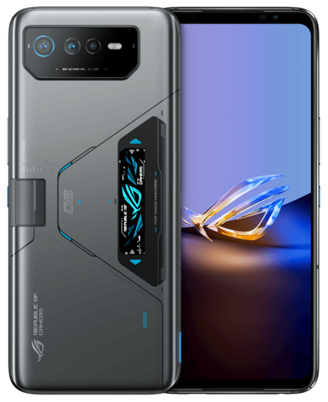 ASUS ROG Phone 7 5G Dual 256GB 8GB RAM Factory Unlocked (GSM Only | No CDMA  - not Compatible with Verizon/Sprint) Tencent Version - Black