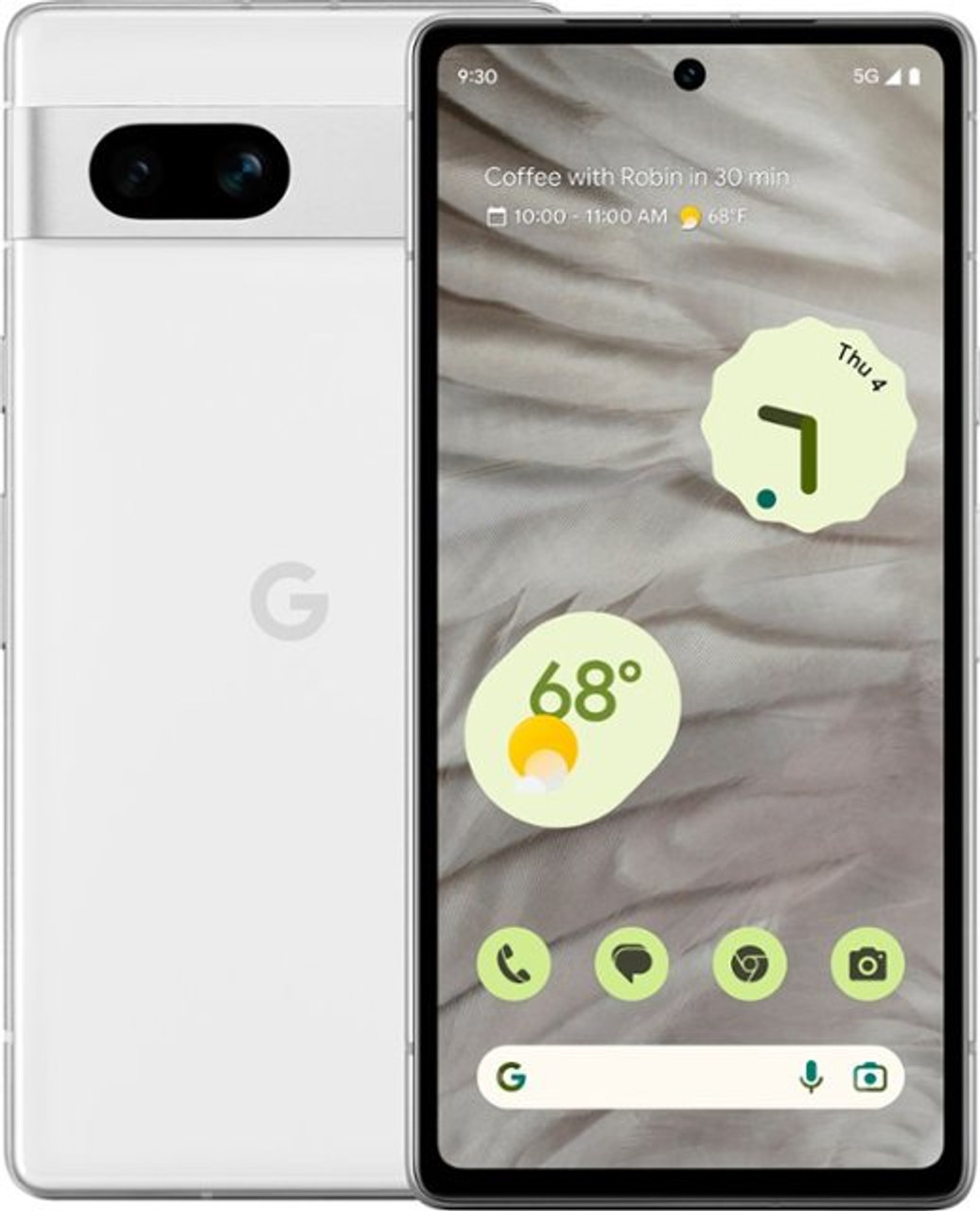 Google Pixel 7A 5G 128GB 8GB RAM 24-Hour Battery - Factory Unlocked for All  Carriers Global Version - Snow