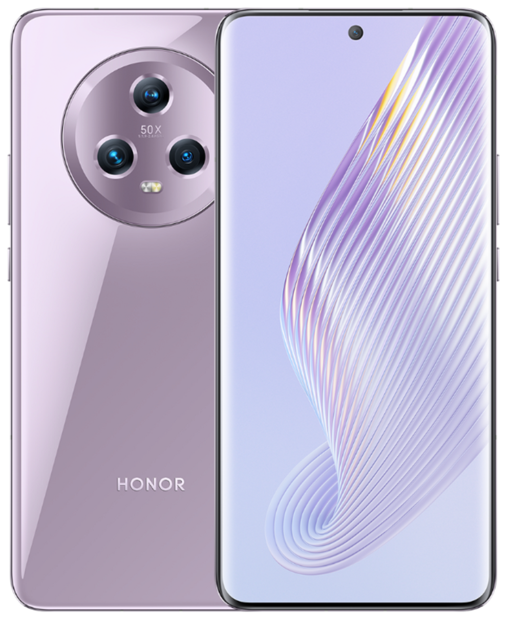 Honor Magic5 Pro 5G Dual 512GB ROM 12GB RAM Unlocked (GSM Only | No CDMA -  not Compatible with Verizon/Sprint) Global Mobile Cell Phone - Purple