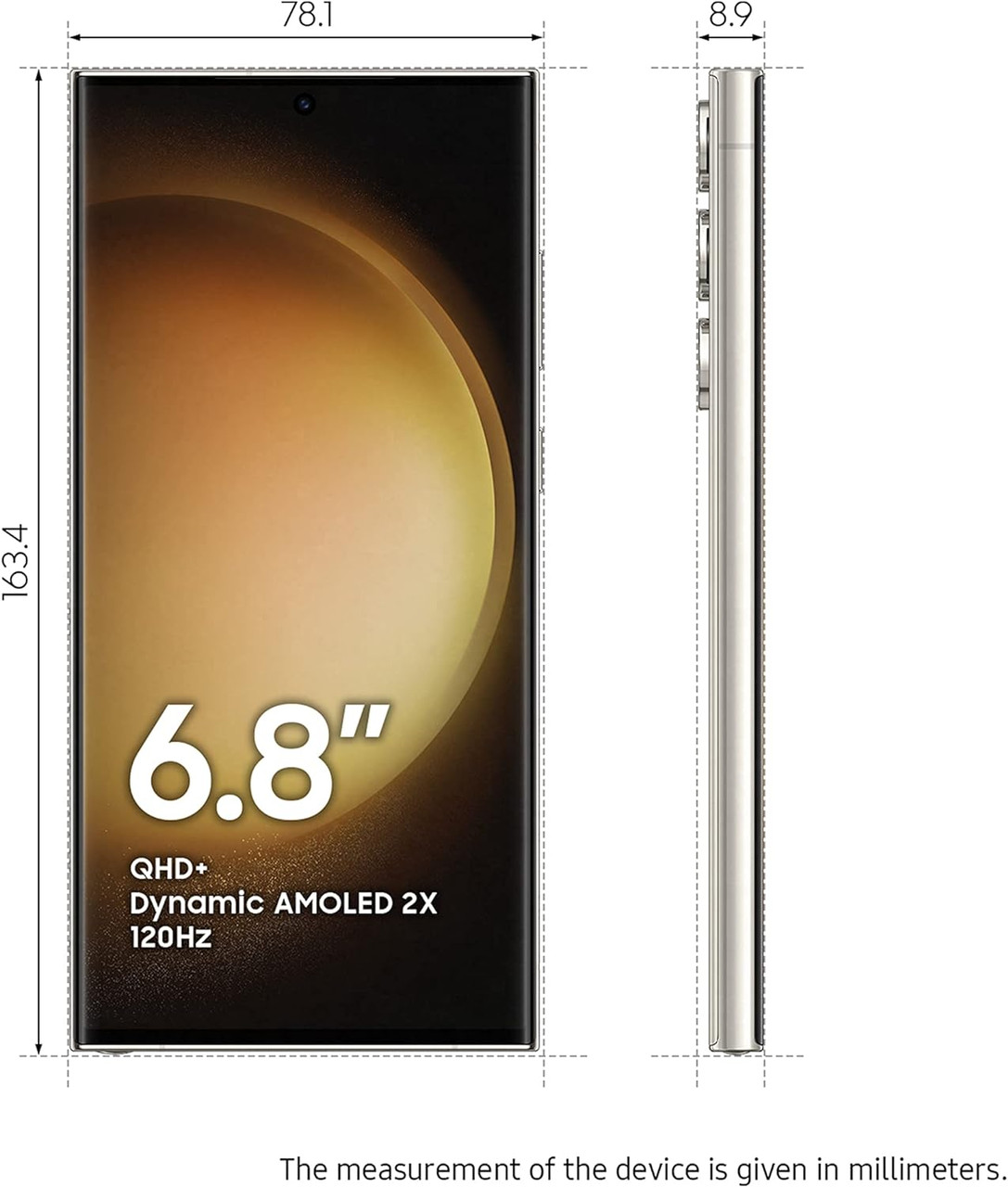 Samsung Galaxy S22 Ultra 5G - 6.8 - 256GB ROM - 12GB RAM - Dual