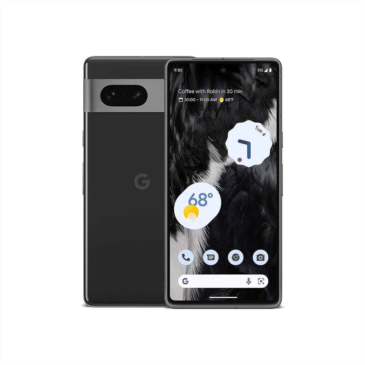 Google Pixel 7-5G Android Phone - Unlocked Smartphone with Wide Angle Lens  and 24-Hour Battery - 256GB - Obsidian