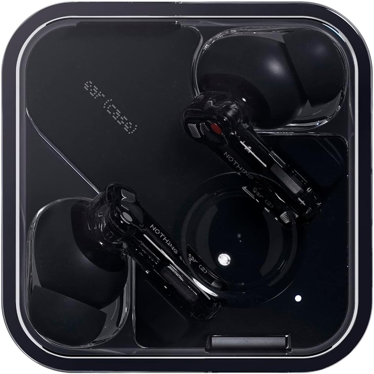  Nothing Ear 2 Wireless Earbuds Active Noise Cancellation to 40  db, Bluetooth 5.3 in Ear Headphones with Wireless Charging,Dual Connection  36H Playtime IP54 Waterproof Earphones for iPhone & Android : Electronics