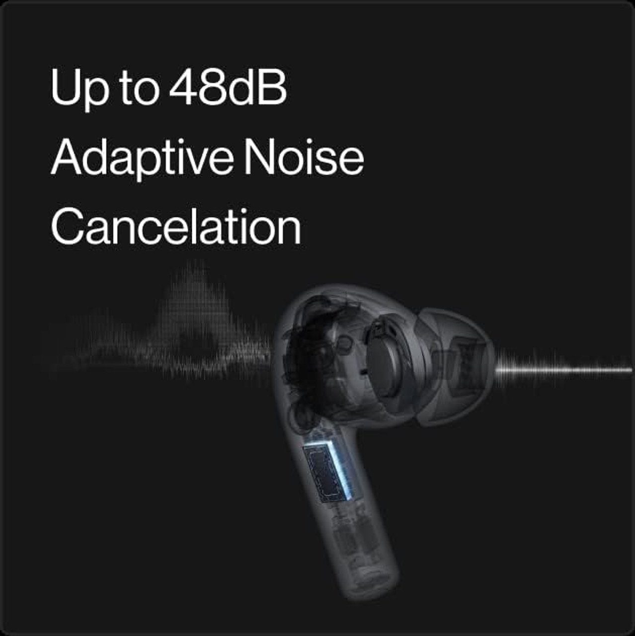 OnePlus Buds Pro 2 - Obsidian Black - Audiophile-Grade Sound Quality  Co-Created with Dynaudio, Best-in-Class ANC, Immersive Spatial Audio, Up to  39