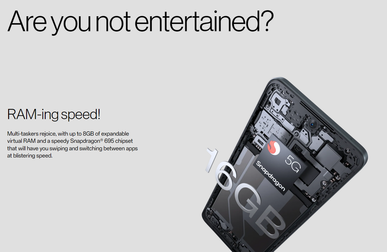 OnePlus Nord 3 5G Factory Unlocked Dual SIM 16GB RAM 256GB Storage-Gray
