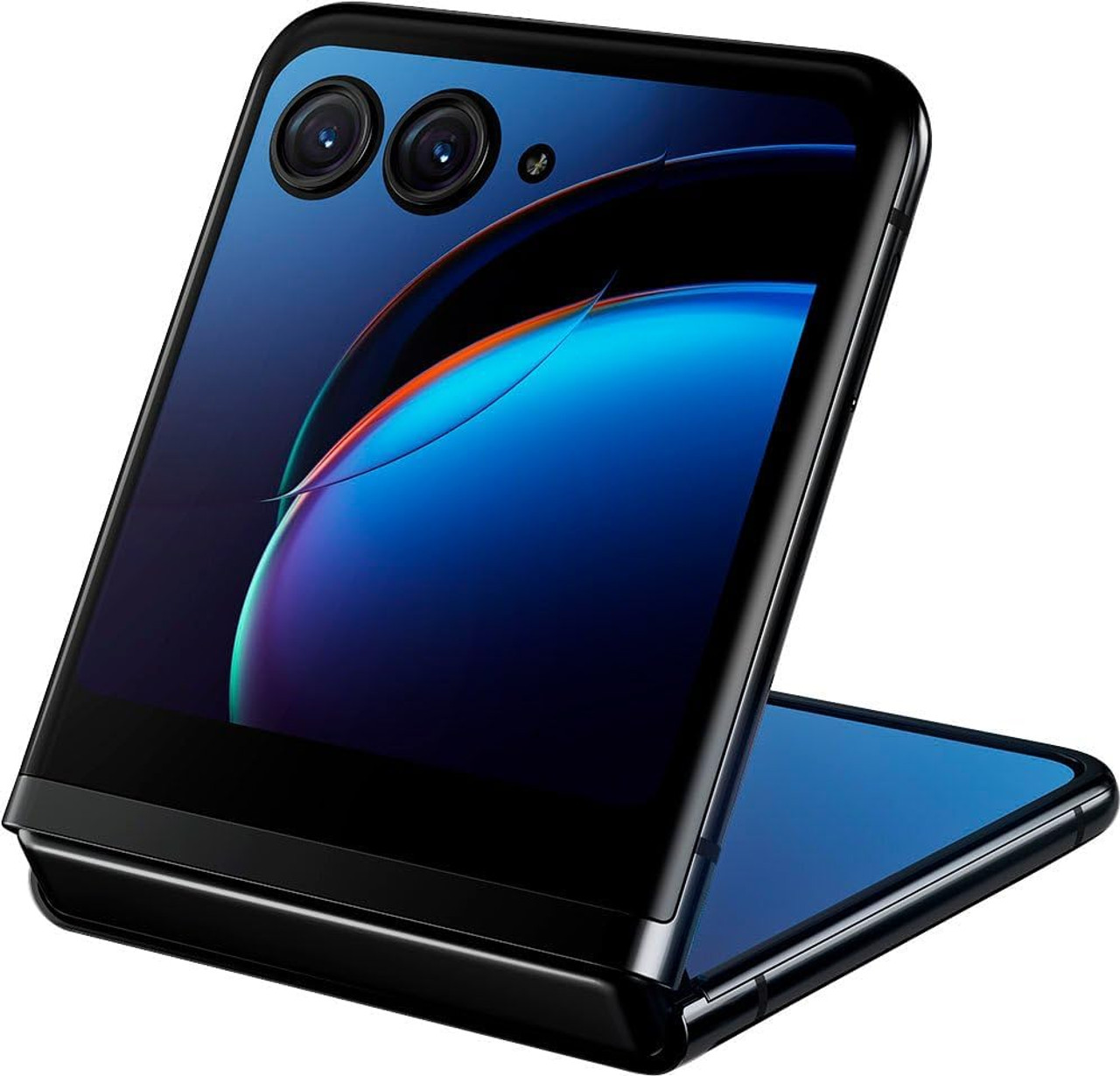 Motorola Razr 40 Ultra Dual-SIM 256GB ROM + 8GB RAM (Only GSM  No CDMA)  Factory Unlocked 5G Smartphone (Black) - International Version 