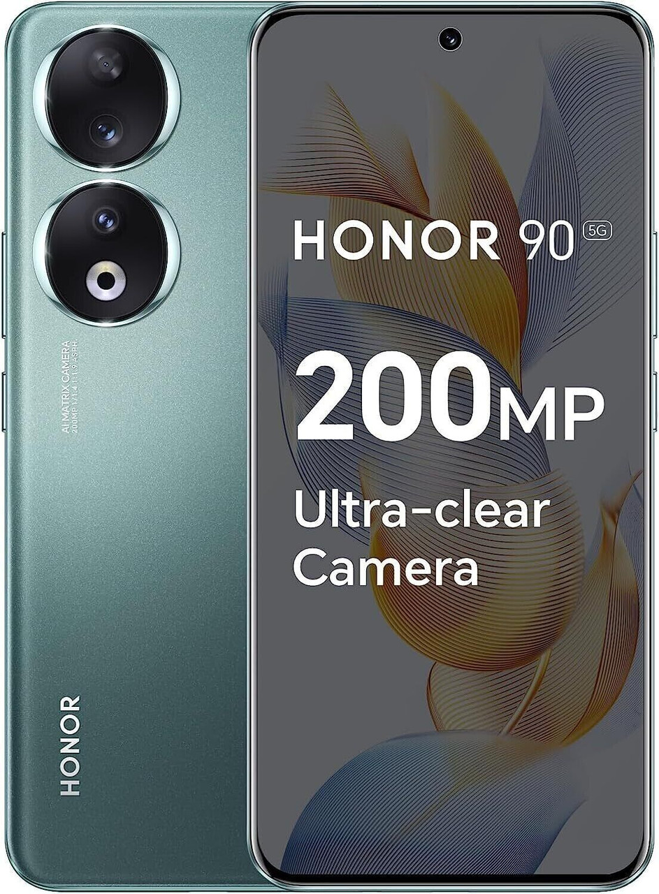 Unlocked) HONOR 90 5G 12GB+512GB GREEN Dual SIM Octa Core Android Cell  Phone