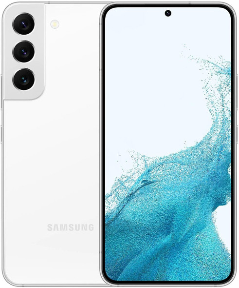 Samsung Galaxy S22 5G 128GB 8GB RAM Factory Unlocked | No Warranty | International Version - Phantom White