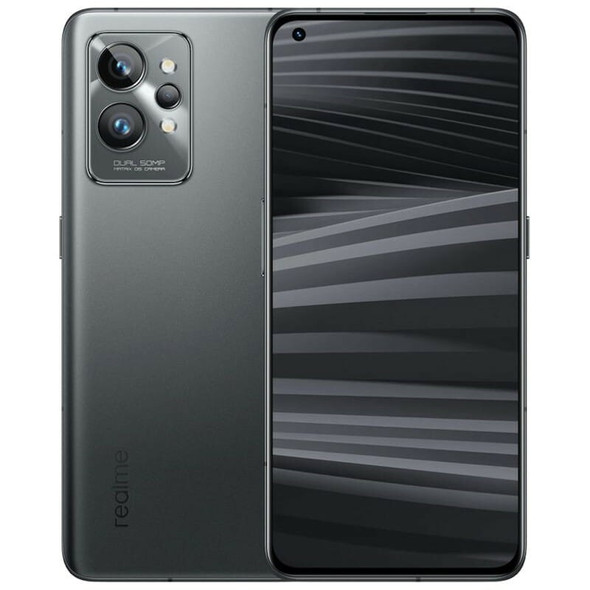 Realme GT2 Pro 5G Dual 256GB 12GB RAM Factory Unlocked (GSM Only | No CDMA - not Compatible with Verizon/Sprint) - Steel Black