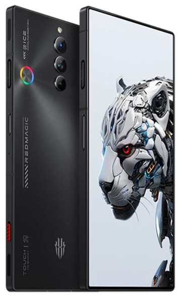 RedMagic 8S Pro 5G Dual 256GB 12GB RAM Unlocked (GSM Only | No CDMA - not Compatible with Verizon/Sprint) Global - Midnight