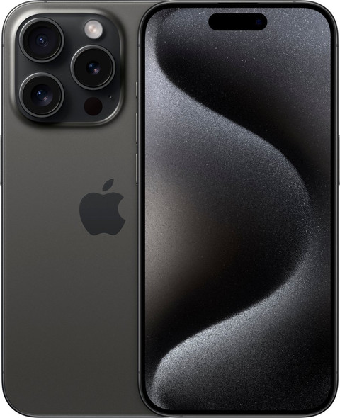 Apple iPhone 15 Pro 128GB 5G Physical DUAL SIM A3104 Unlocked (GSM Only | No CDMA) Global – Black Titanium