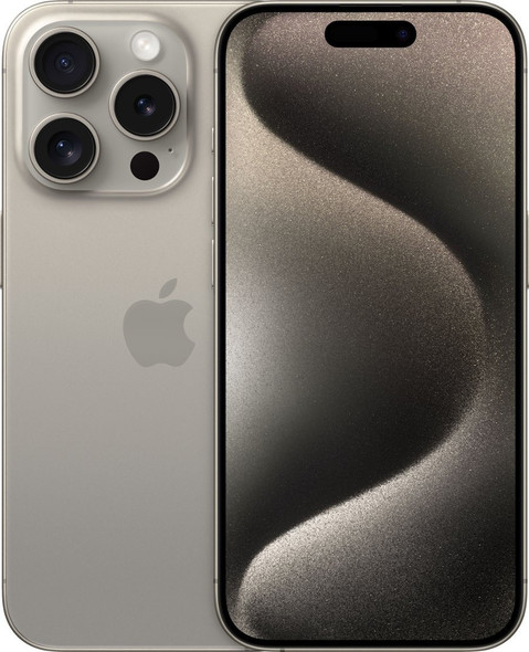 Apple iPhone 15 Pro 512GB 5G Physical DUAL SIM A3104 Unlocked (GSM Only | No CDMA) Global – Natural Titanium