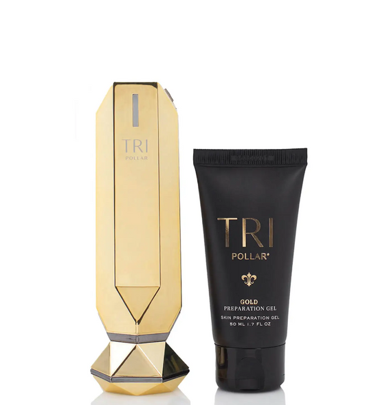 Tripollar Stop Vx Gold Multi-RF technology (RF) and Dynamic Muscle Activation (DMA)- at Home Rf Anti-Aging Device for Skin Tightening and Treatment of Wrinkles - Gold