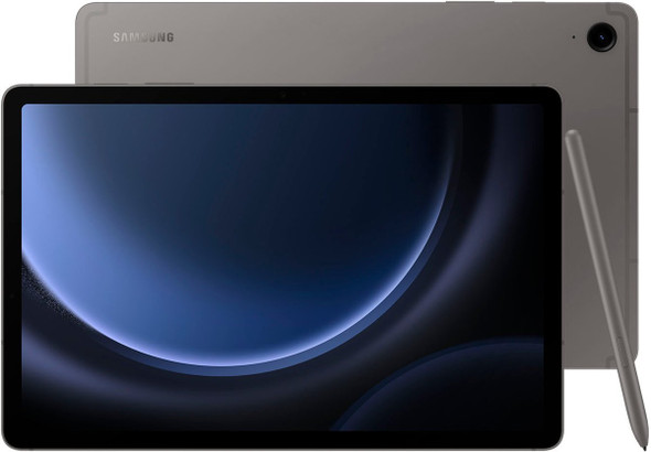 SAMSUNG Galaxy Tab S9 FE Tablet 128GB 6GB RAM Unlocked 10.9” IPS LCD Screen, Wi-Fi, with S-Pen - Gray