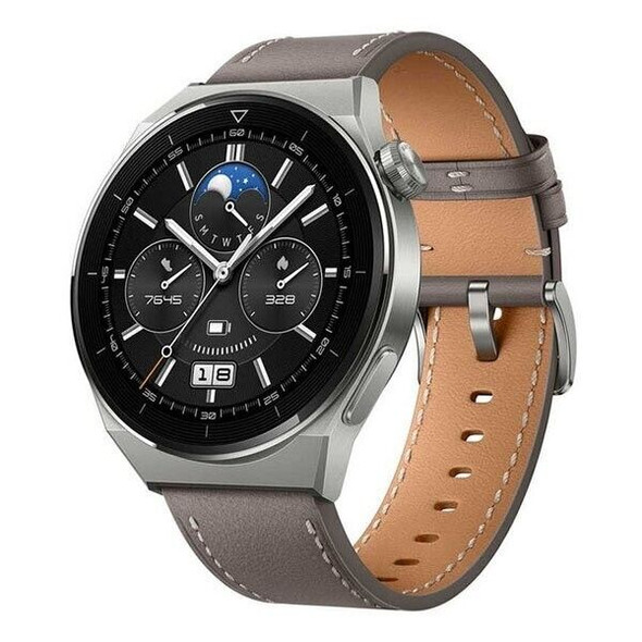  HUAWEI Watch GT 4 B19M 46mm Bluetooth Smartwatch 1.43 AMOLED  Screen Stainless Steel Strap - Grey : Cell Phones & Accessories