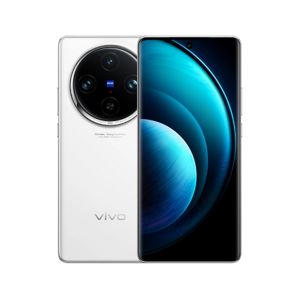 Vivo X100 Pro 5G V2324A Dual-Sim 512GB ROM + 16GB RAM (GSM Only | No CDMA - not Compatible with Verizon/Sprint) China Version - White