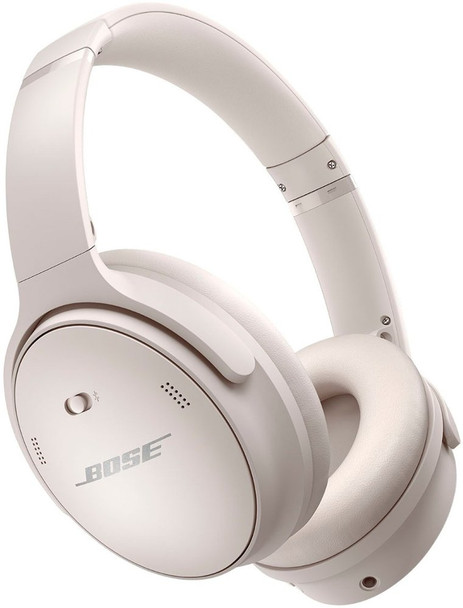 Bose QuietComfort 45 Wireless Noise Cancelling Over-the-Ear Headphones - White Smoke