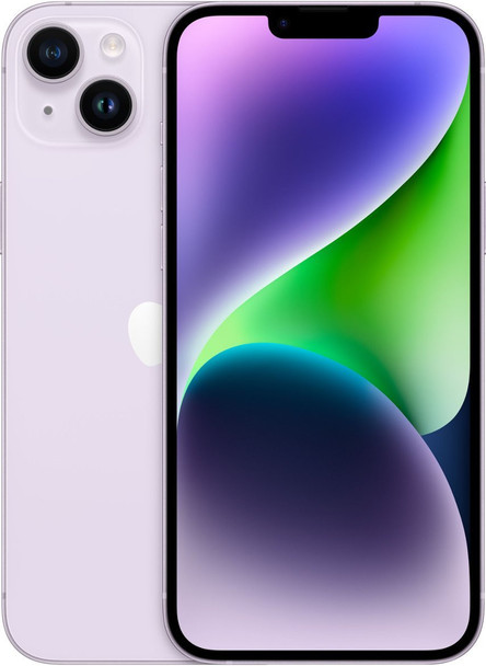 Apple iPhone 14 Plus  Dual 5G 256GB 6GB RAM Factory Unlocked (GSM Only | No CDMA - not Compatible with Verizon/Sprint) - Purple