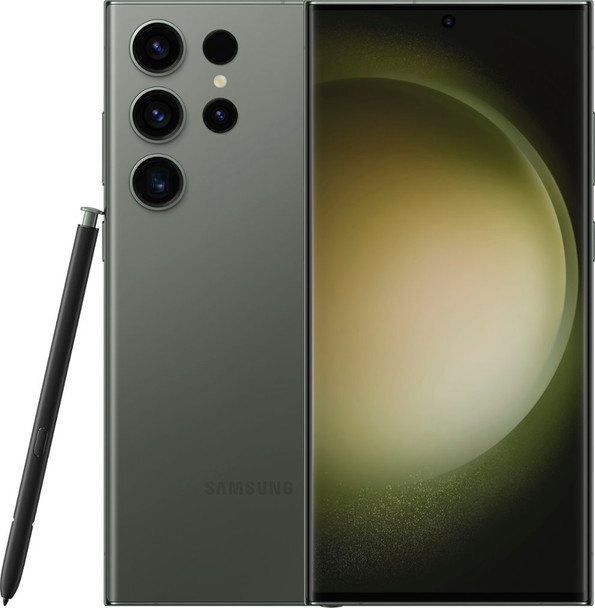 Samsung Galaxy S23 Ultra 5G S918B Dual 256GB 12GB RAM, 200 MP Camera, Factory Unlocked – Green