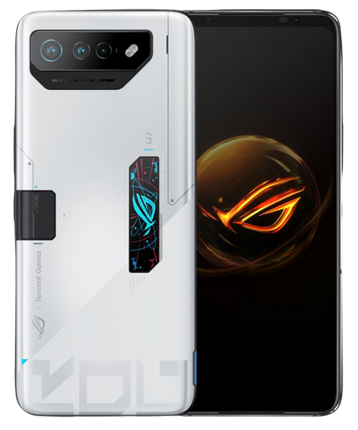 ASUS ROG Phone 7 Pro 5G Dual 512GB 16GB RAM Cooler Fan 7, Factory Unlocked (GSM Only | No CDMA - not Compatible with Verizon/Sprint) Tencent Version - White