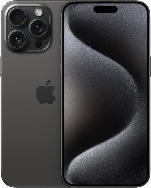 Apple iPhone 15 Pro Max 256GB 5G Physical DUAL SIM A3108 Unlocked (GSM Only | No CDMA) Global – Black Titanium