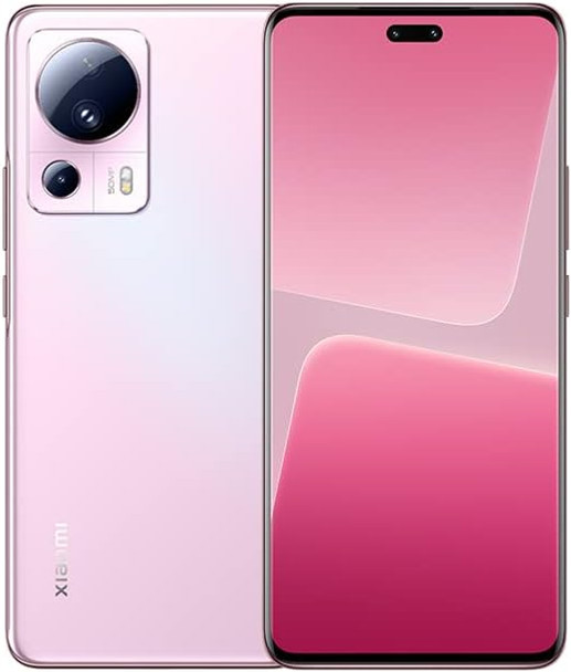 Xiaomi 13 Lite 5G + 4G LTE (256GB + 8GB) Global Version Unlocked GSM 6.55" 50MP Triple Cam (ONLY Tmobile Mint Tello USA Market) Global Version - Lite Pink