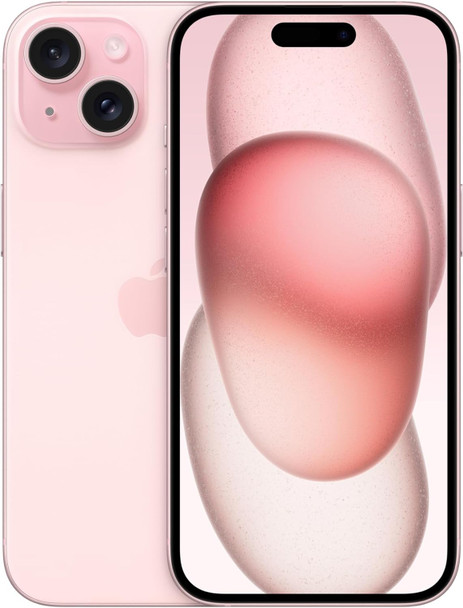 Apple iPhone 15  128GB 5G Nano and Esim A3090 Unlocked (GSM Only | No CDMA) Global – Pink
