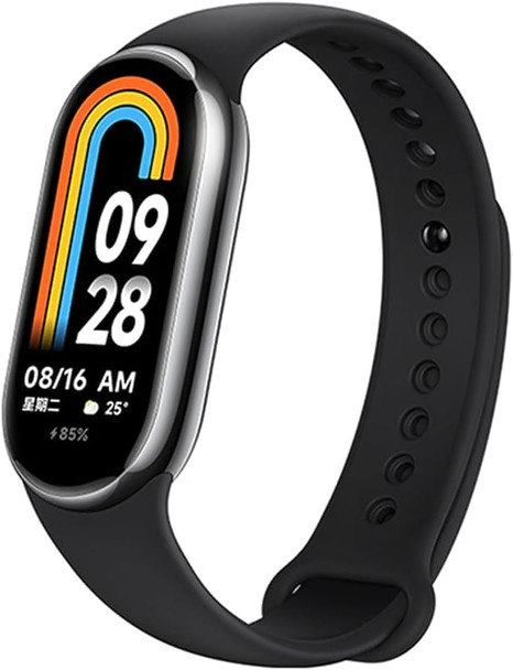 Xiaomi Smart Watch Band 8 1.62'' AMOLED Touch Screen, up to 16 Days Battery Life, Water Resistant, Health Monitoring – Black