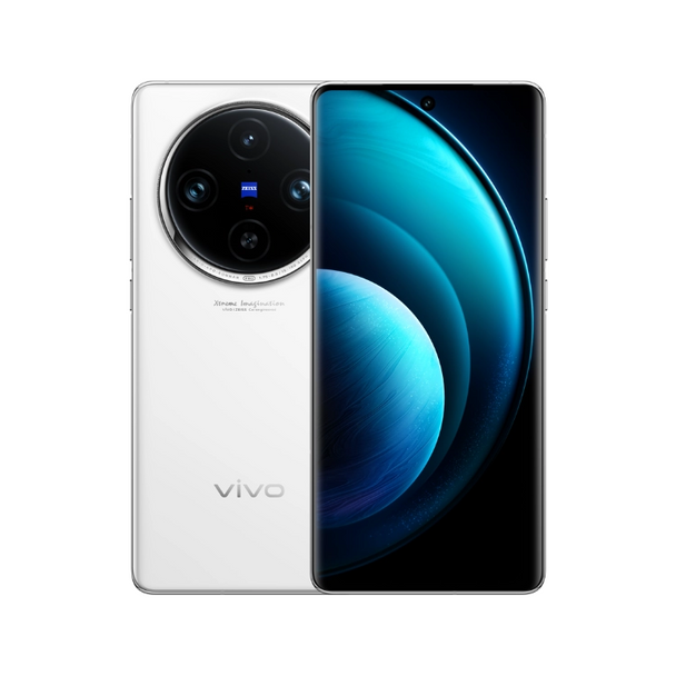 Vivo X100 5G V2309A Dual-Sim 256GB ROM + 16GB RAM (GSM Only | No CDMA - not Compatible with Verizon/Sprint) China Version - White