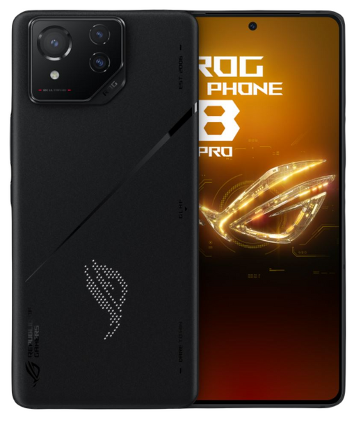 ASUS ROG Phone 8 Pro 5G Dual Physical SIM 1TB 24GB RAM AeroActive Cooler X Factory Unlocked (GSM Only | No CDMA – not Compatible with Verizon/Sprint) Global Version - Black