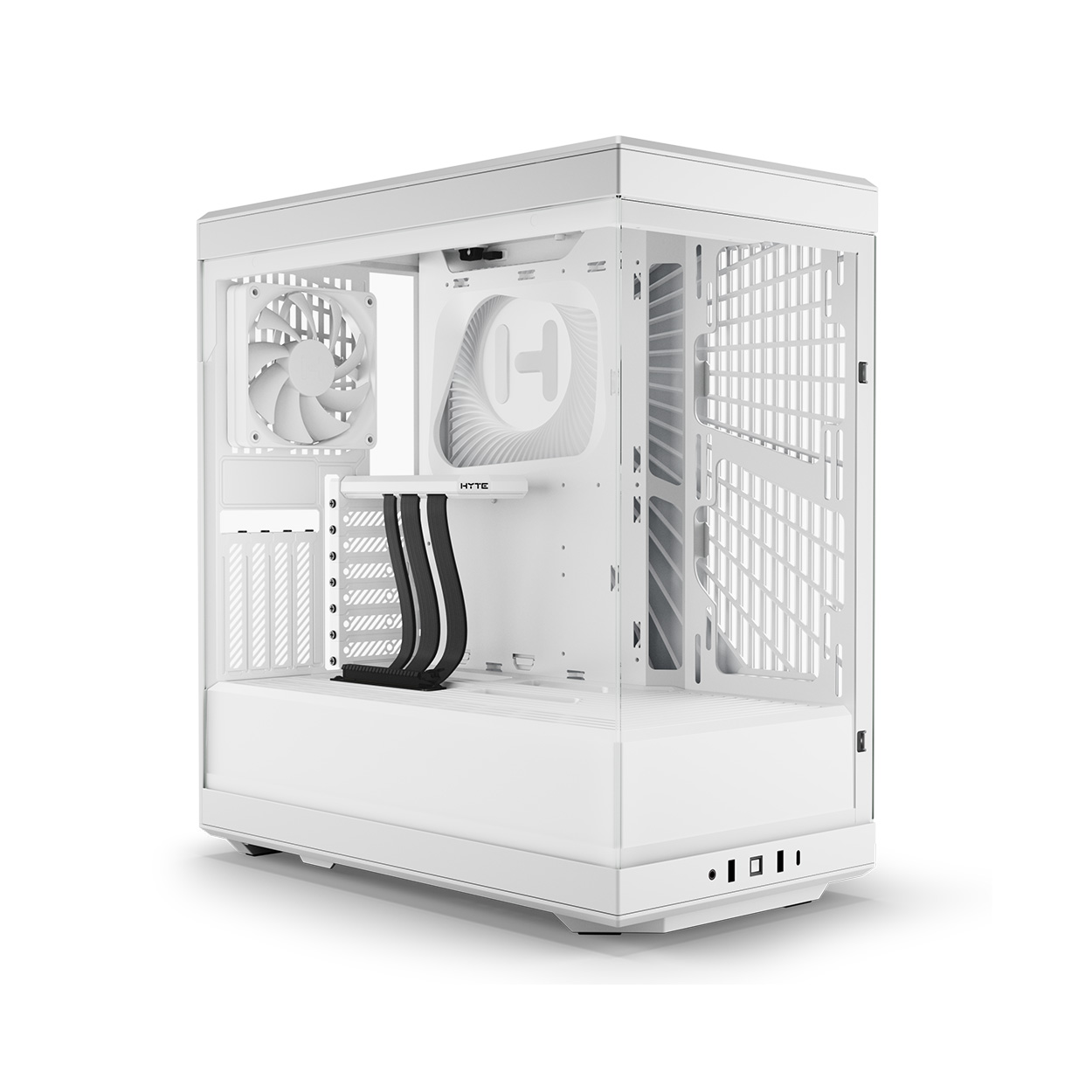 HYTE Y40 Rosso Case PC ATX – CS-HYTE-Y40-BR – Design Elegante E Raffreddamento Ottimale