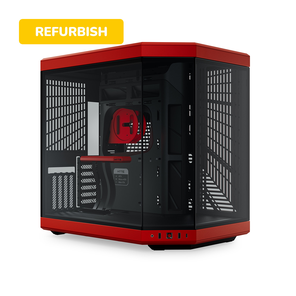 Y70 - Our New PC Case - Black Cherry | HYTE