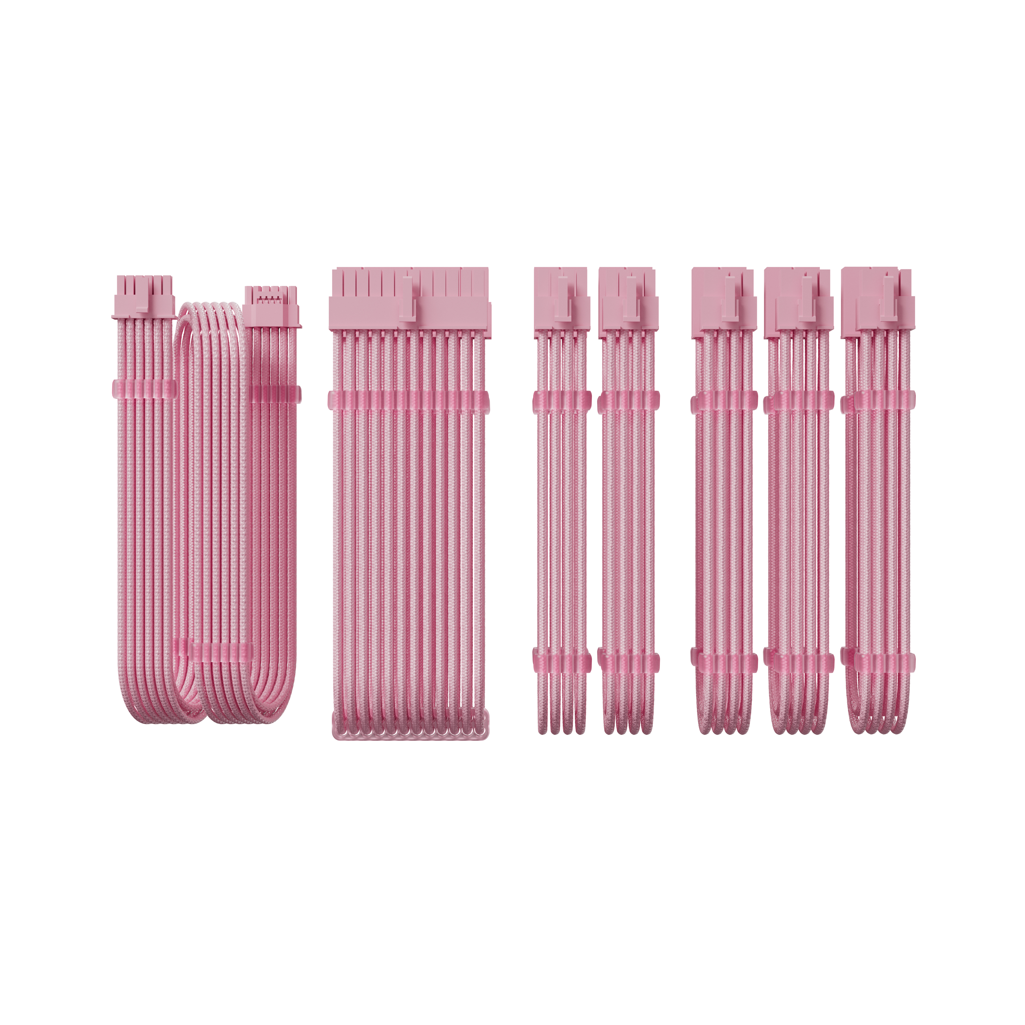 Aesthetic Cable Extension Kits - Straberry Milk